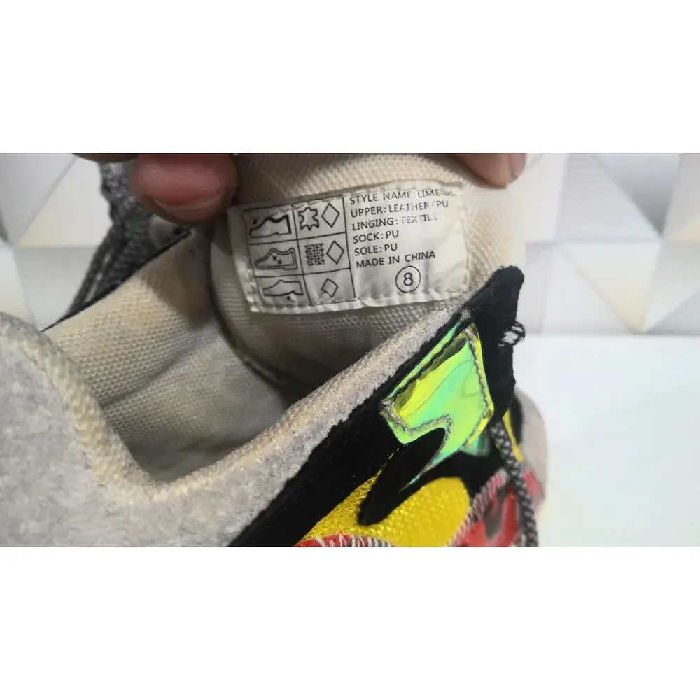 Anthony wang chunky multicolor sneakers